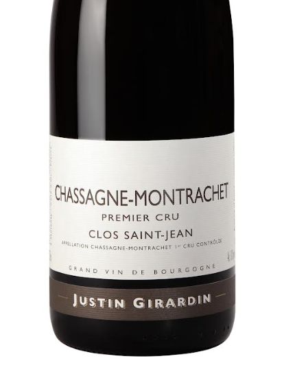(image for) Justin Girardin Chassagne-Montrachet 1er Cru Clos St Jean 2022